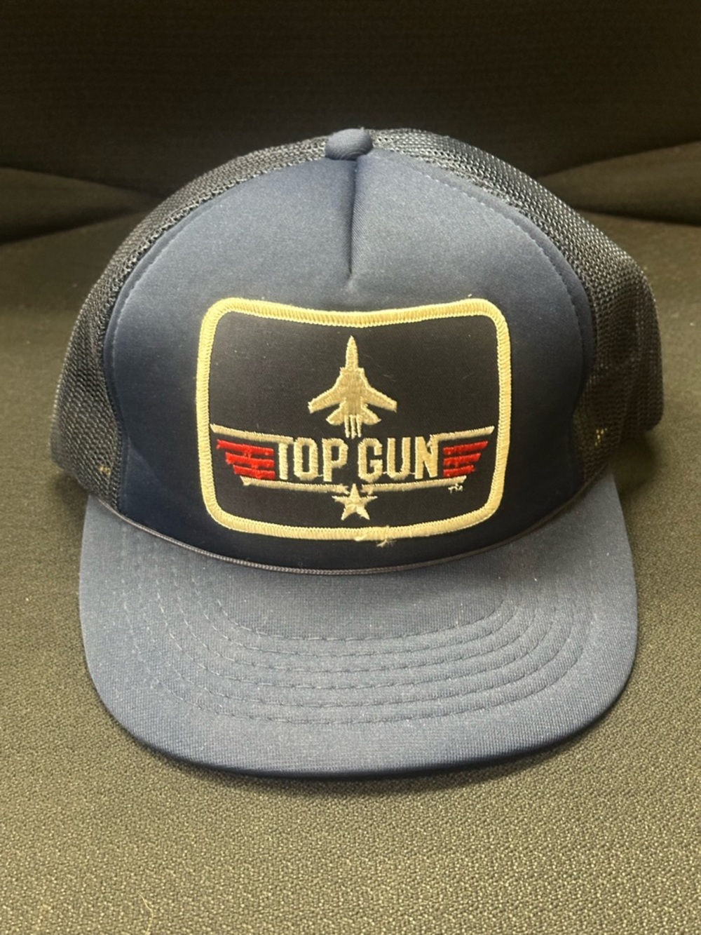 Original 1986 Top Gun Paramount Promotional trucker hat vintage!